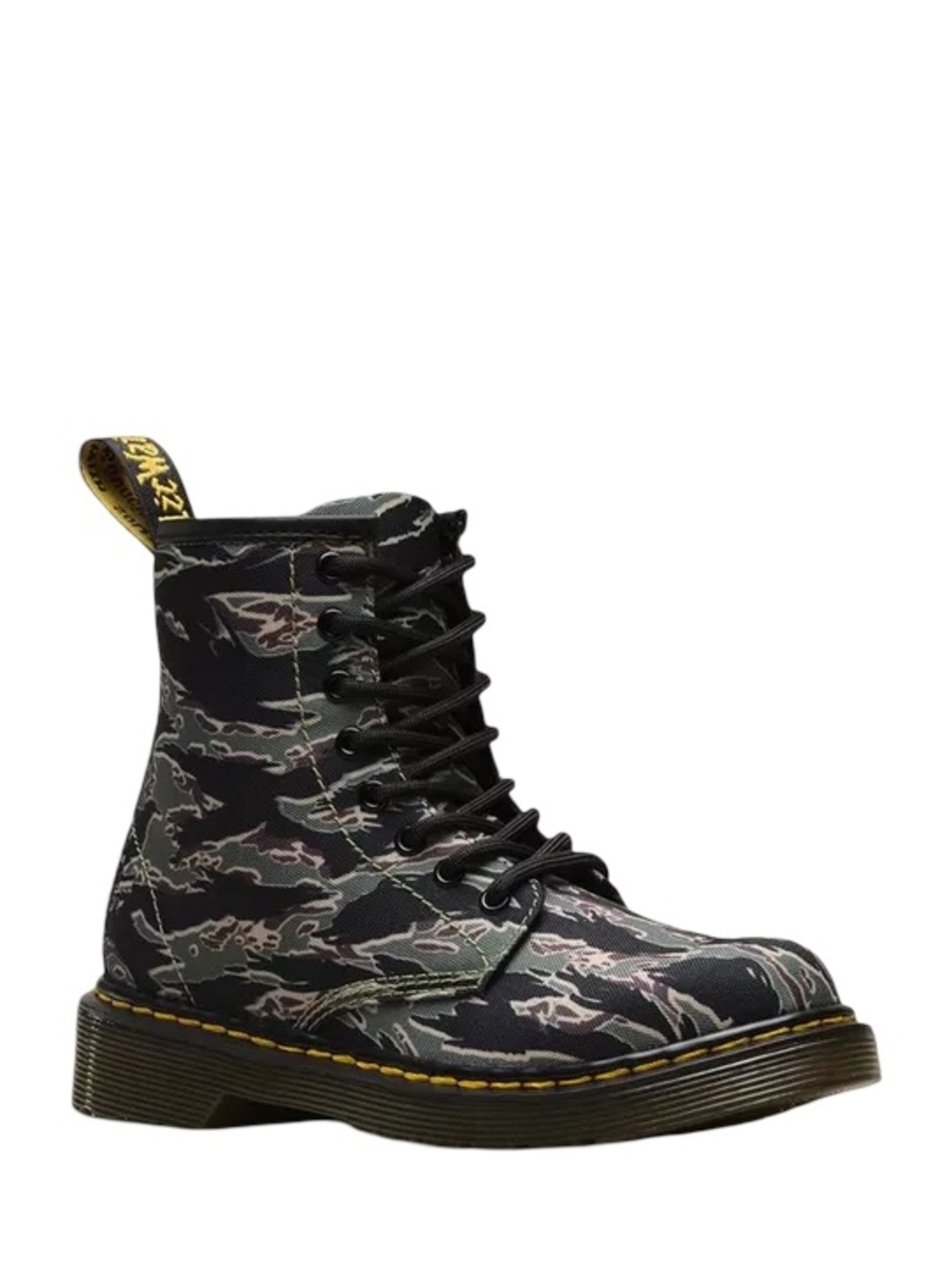 Dr. Martens Black Multi Camo 1460 Lace-Up Boot - size 11